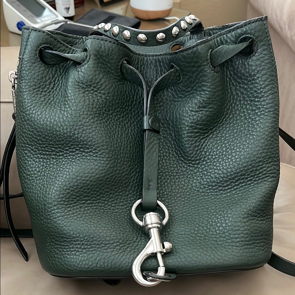 Green Leather Rebecca Minkoff Backpack Putse